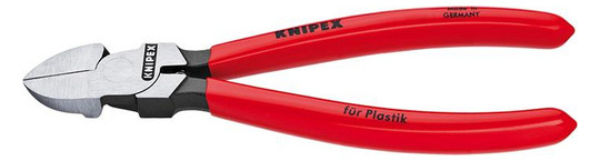 KNIPEX-Kunststoff-Seitenschneider, gerade 7201 - 140 mm