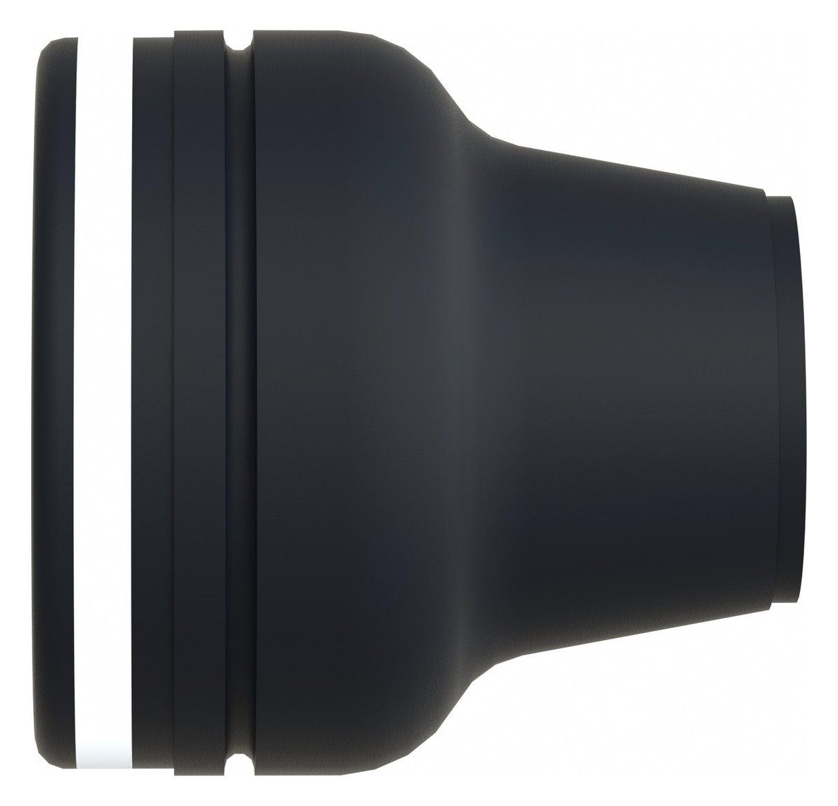 Drucktaster Front 1f sw Ø22,5mm rnd IP65 Tastend