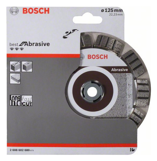 Diamant-Schleifscheibe PRO 125x12mm f.Backstein Geeignet für Kalksandstein