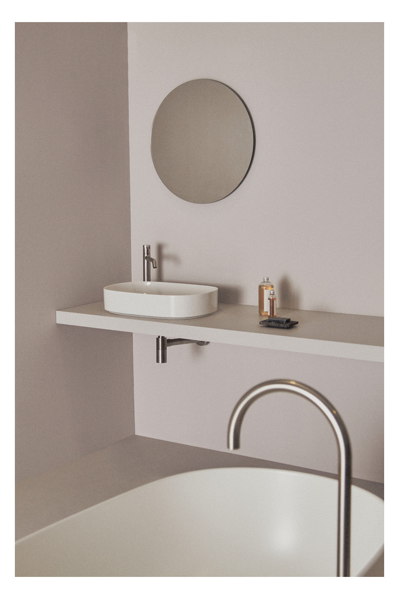 Ideal-Standard Waschtisch Linda-X 45x38x13cm, ohne Hahnloch/Überlauf, seidenweiß