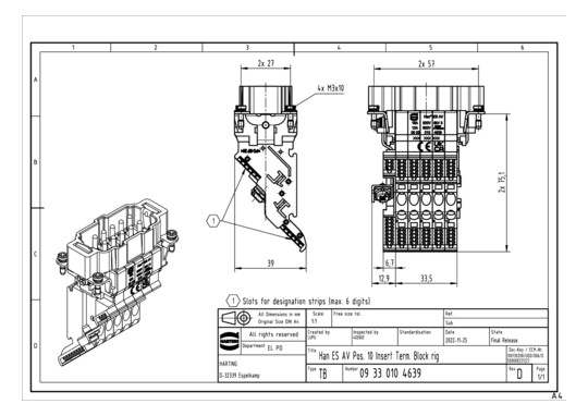 HART Anschlussverteiler      09330104639 