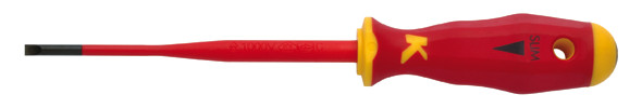 Schraubendreher Schlitz 3,5x0,6x100mm 1000V ger Schutzisoliert 1000V 2Komp