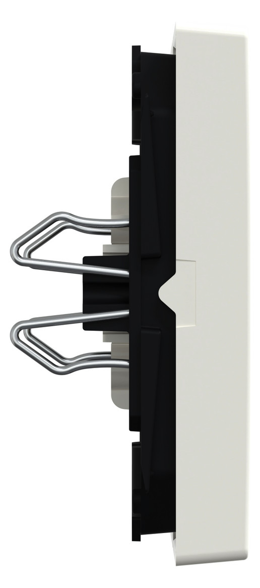 Wippe Serien Schalter System M polws glz Geeignet für Bussystem-Tasterankopplung