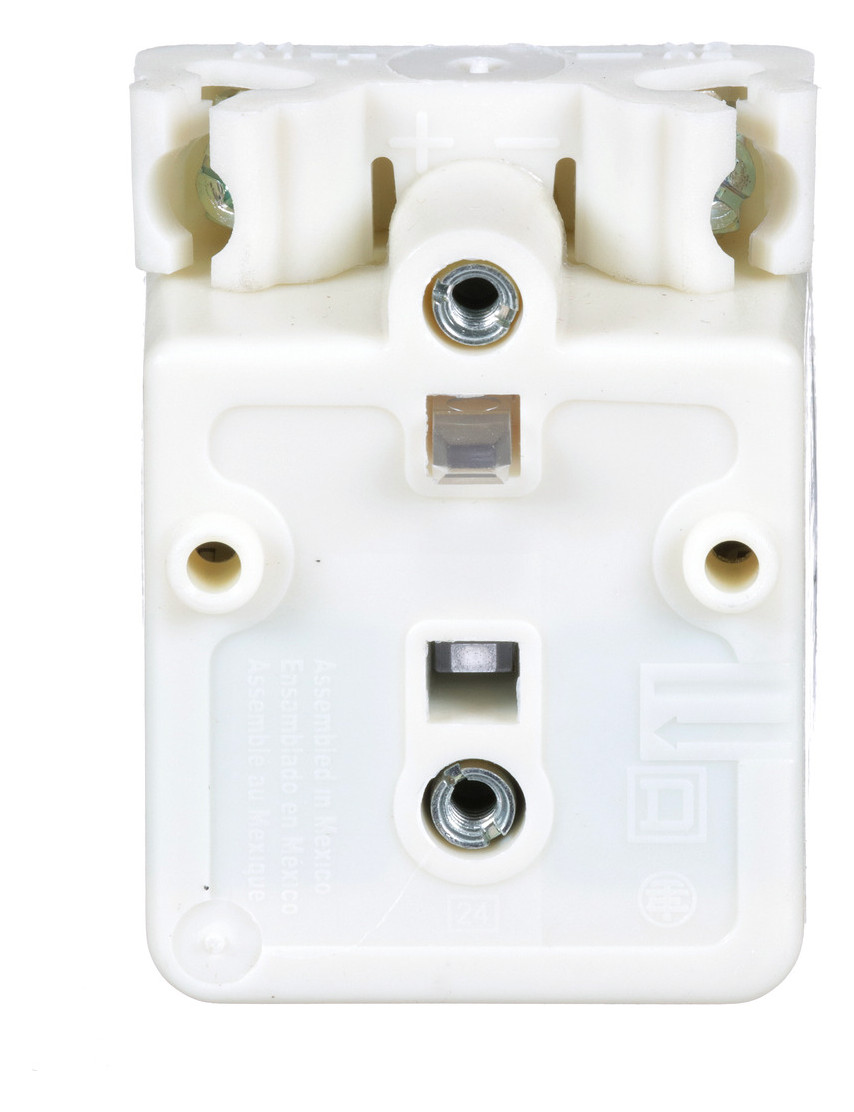 Lampenfassungsblock AGL AC Frontbef BA9s 120V ws Lampenfassungsblock AGL AC Frontbef BA9s 120V ws