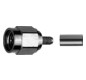 SMA-Stecker Rundkabel 50O Löt/Crimp 50Ohm