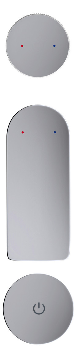 Duravit 2-Loch-Waschtisch-Armatur M D.1 Ausladung 148mm, mit Drehgriff, ohne Zugstangen-Ablaufgarnitur, chrom