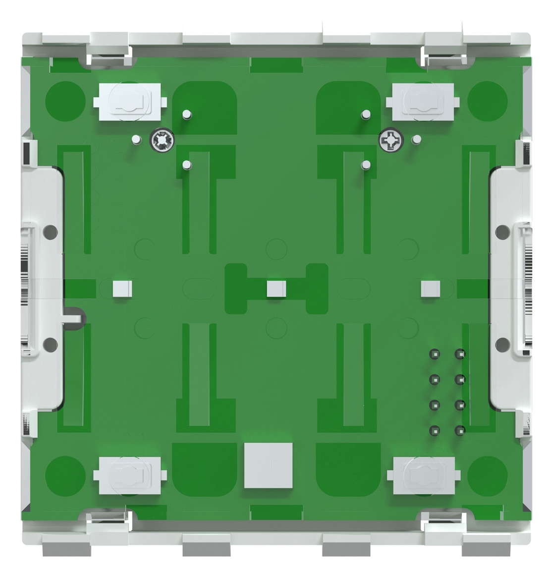 Bedienelement 1f ws f.Dimmeins m.LED-Anz Geeignet für Dimmeinsatz