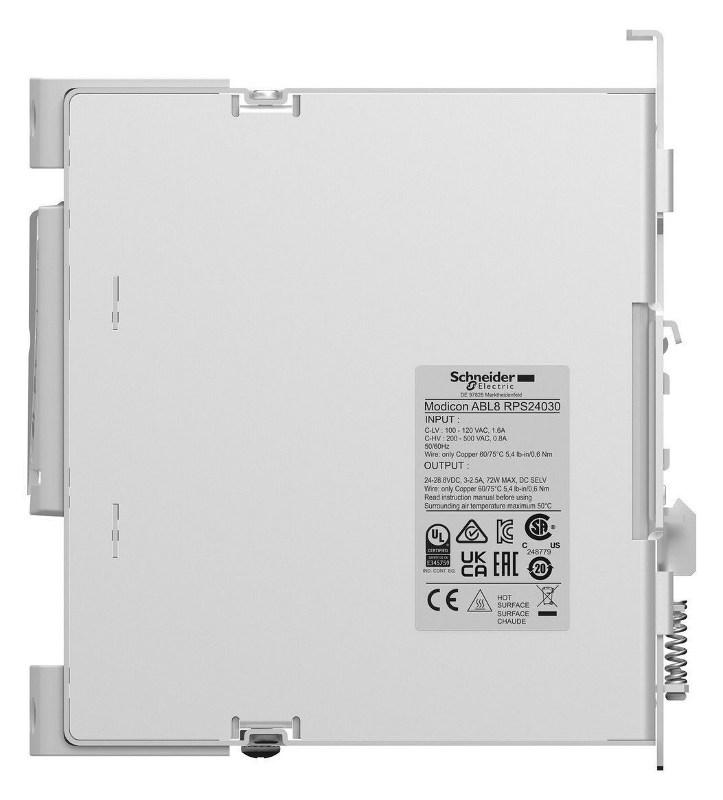 Gleichstromversorgung 24V 72W 100-500VAC 3A 72VA Kurzschlussf IP20