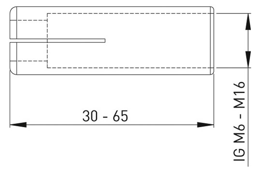 ASW Einschlaganker M 6, Stahl verzinkt