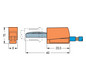Zubehör Messgerät gn/ge Serie 215 4mm PVC 20A Polyvinylchlorid (PVC)