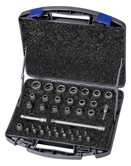 ASW-Kraft-Steckschlüssel-Einsatz -Garnitur 3/8 -...