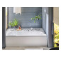Kaldewei Badewanne CENTRO DUO 133 180x80cm, Griffloch, Vollantislip, bahamabeige