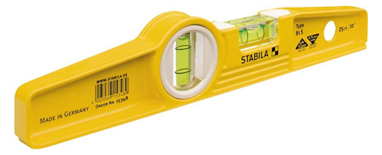 STABILA-Wasserwaage Torpedo 81S - 25cm