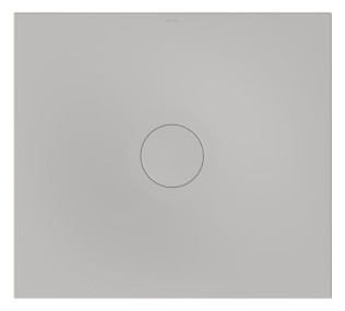 Bette Duschfliese BetteAir 1000 x 900 mm, dust, Rechteck, glasierter Titan-Stahl, mit Minimum-Täger