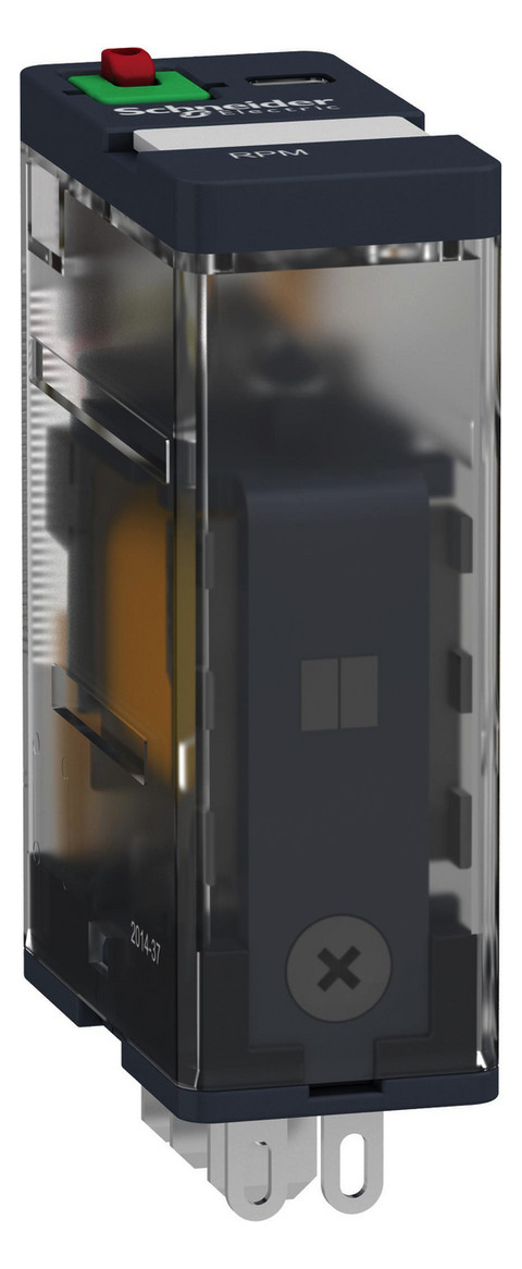 Schaltrelais 120V/AC 1W IP40 14x27x50mm Steckanschl