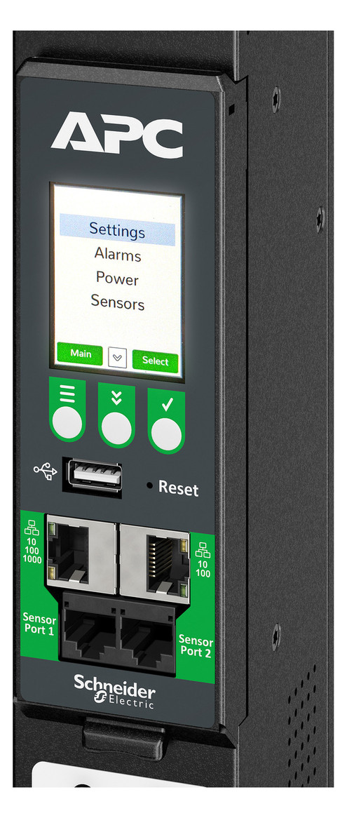 Rack-Stromverteilung 20Steckd 20xC13 20xC19 230V m.Display m.LED-Anz