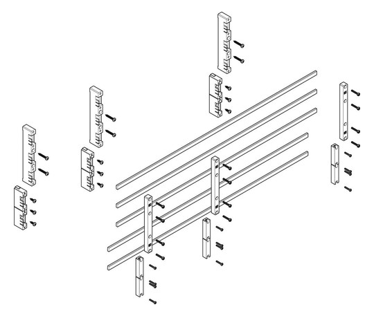 ABN Sammelschienen-Modul flach MFSC33615 