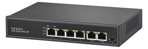 INDEXA PoE-Switch 4+2 ports IEEE   NWS44 