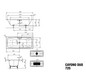 Kaldewei Badewanne CAYONO DUO-725 180x80cm, Standard, weiß