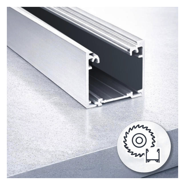 Zuschnitt Alu-Profil Konfektionierung