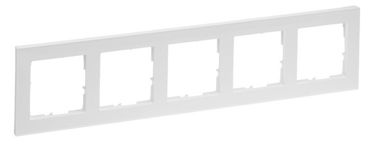 Legrand 765185 SEANO+5-fach Rahmen in 