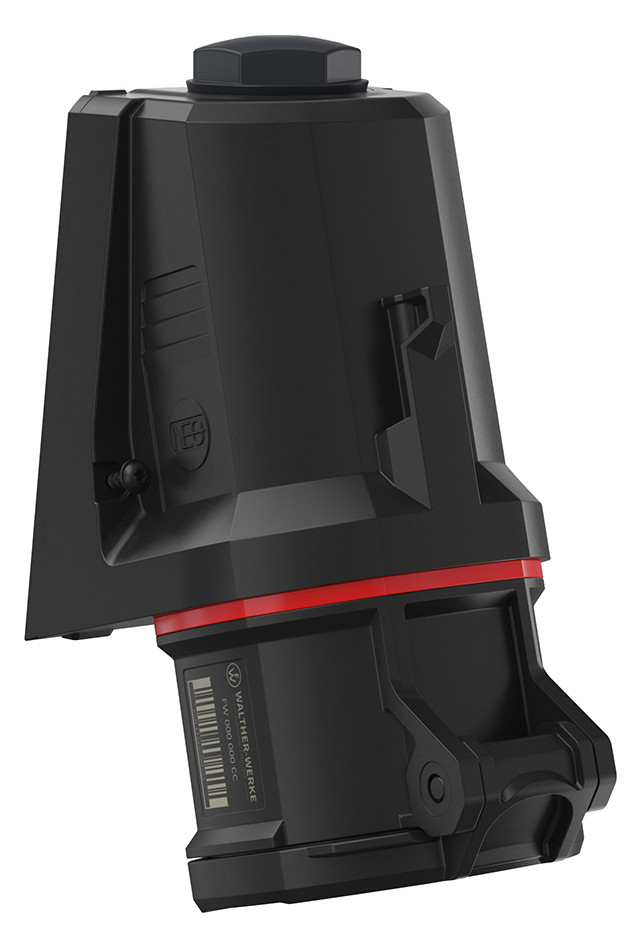 CEE-Steckdose 5p 32A 6h 400V/rt IP54 AP Schraubkl Kst