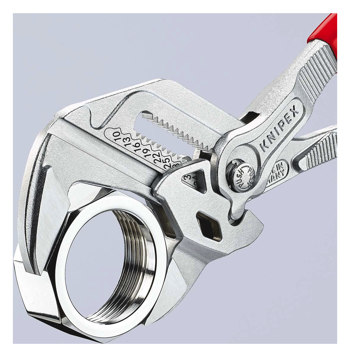 Zangenschlüssel SW40 B8mm L180mm isol