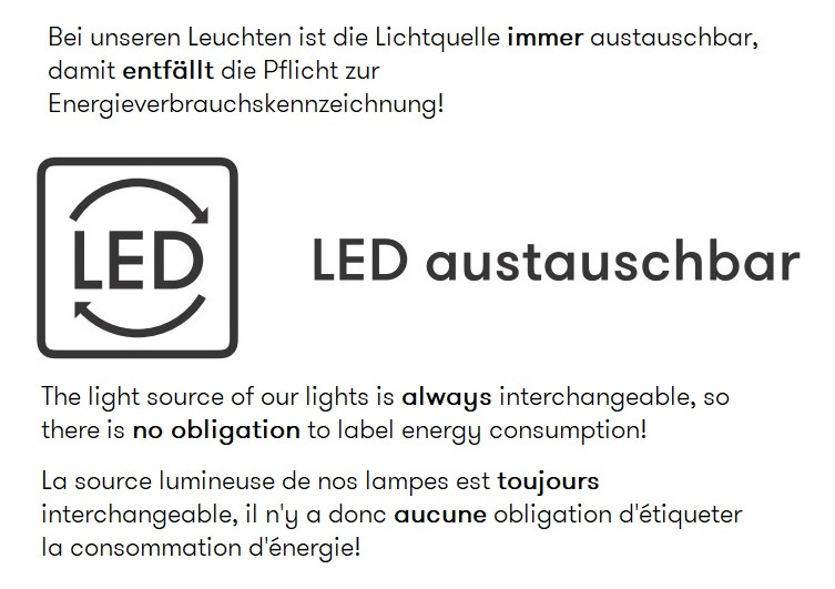 Glasleuchte 75W HV edst IP44 E27 260x265x90mm