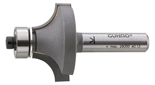 GUHDO-HW-Abrundfräser Z2 mit Anlauflager und...
