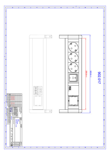 Bachmann DESK 1xSchalter         902.017 