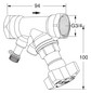 TA Absperrventil STS DN 20, kvs 6,8, PN 25, ohne Entleeradapter