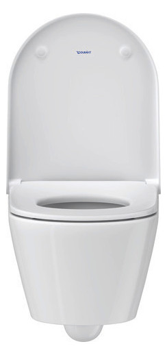 Duravit Wand-Tiefspül-WC-Set D-Neo mit WC-Sitz, Rimless, weiß