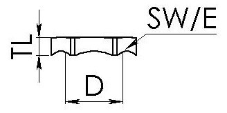 WISKA EMV-Gegenmutter         EMMU-EMV16 
