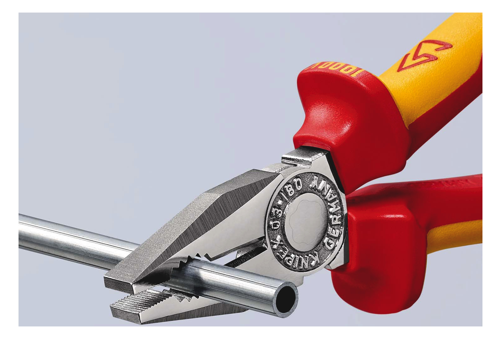 Kombizange 180mm vorst.Schneide 1000V Schutzisoliert 1000V 2Komp VDE