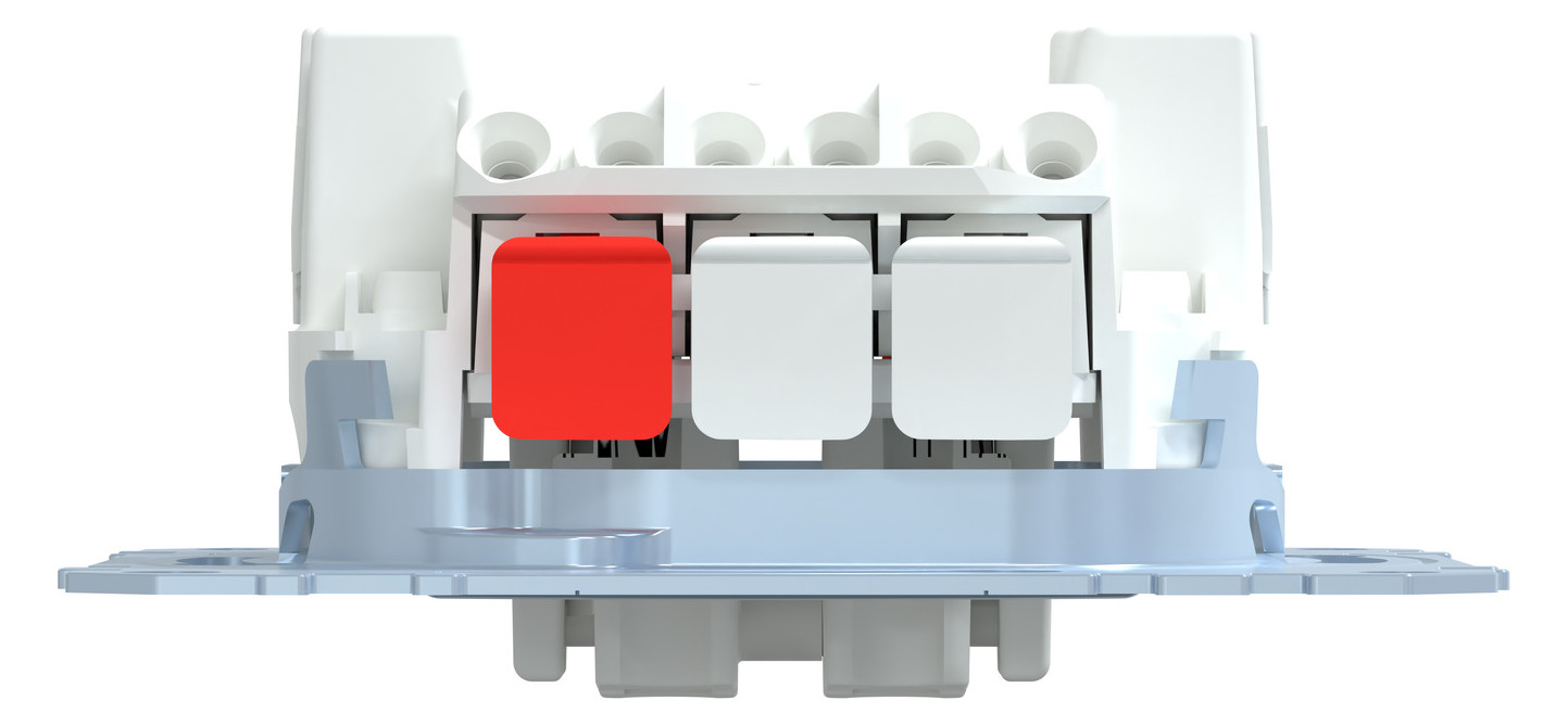 Wechselschalter 2f QuickFlex UP IP20 2f 10AX