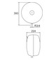 Pneumatex Druckausdehnungsgefäß Aquapresso AD 18.10, 18 l, 10 bar, Diskusform