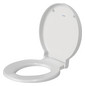 Duravit WC-Sitz Starck 1 mit Absenkautomatik, abnehmbar, mit Scharnierwelle, weiß