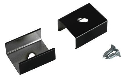 Befestigungsset sw Alu L25mm B20mm H11mm Befestigungsset sw Alu L25mm B20mm H11mm