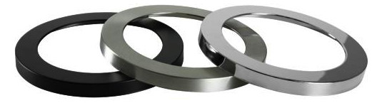 Dekorelement chr glz Alu Ø170mm