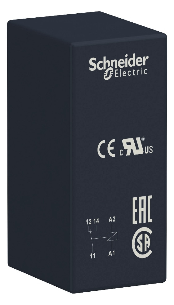 Schaltrelais 1W IP20 12,5x29x15,7mm Steckanschl