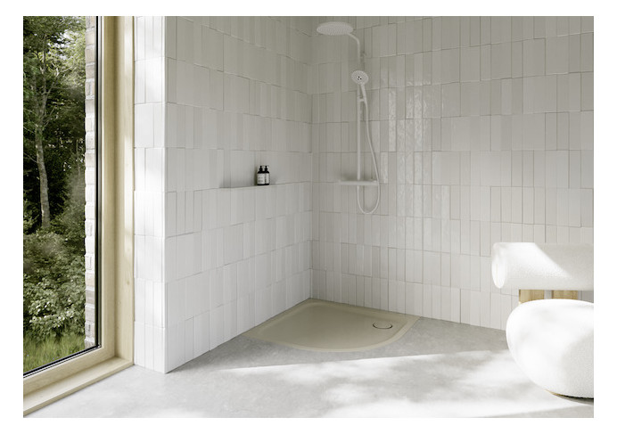 Duschwanne BetteCorner 5429 90x90x3,5cm, beige