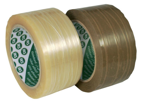 PVC-Packband, fadenverstärkt F234, braun - 66mx50mm