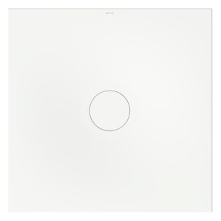 Bette Duschfliese PLUS BetteAir 1000 x 1000 mm, snow, Rechteck, glasierter Titan-Stahl