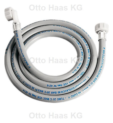 HAAS Zulaufschlauch 3/8", 1500 mm, Wandstärke 3,5 mm, Kunststoff, für Wasch- und Spülmaschine
