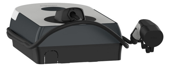 Wallbox 22kVA 3ph EVlink 1f 22kW/Ladep IP55 317x529x158mm Wandmont Kst IK10