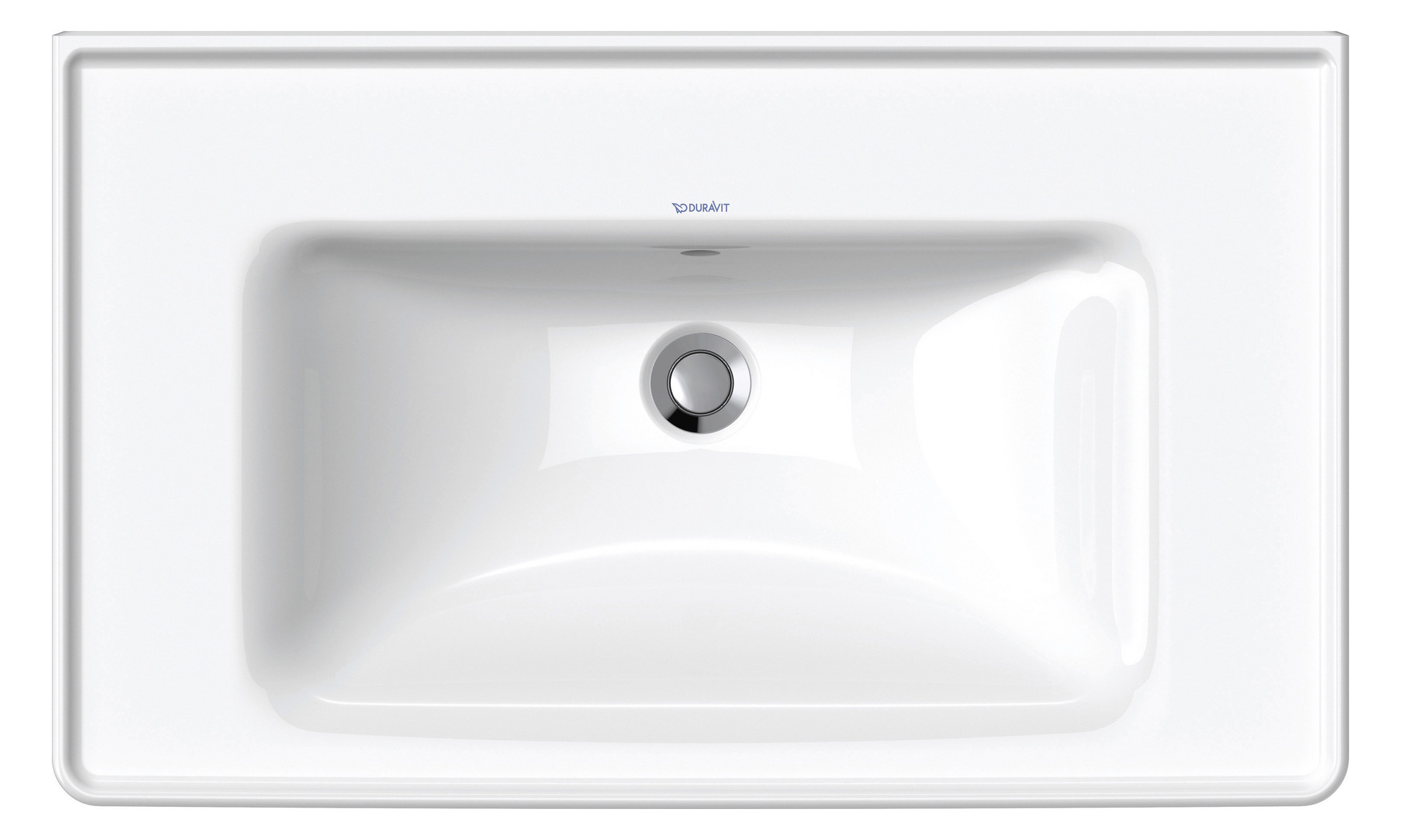Duravit Möbel-Waschtisch D-Neo 80 x 48 cm, ohne Hahnloch, weiß WonderGliss, mit Überlauf, Hahnlochbank Duravit Möbel-Waschtisch D-Neo 80 x 48 cm, ohne Hahnloch, weiß WonderGliss, mit Überlauf, Hahnlochbank