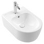 V&B Wand-Bidet AVENTO 37 x 53 cm, 1 Hahnloch, mit Überlauf, stone white C-plus