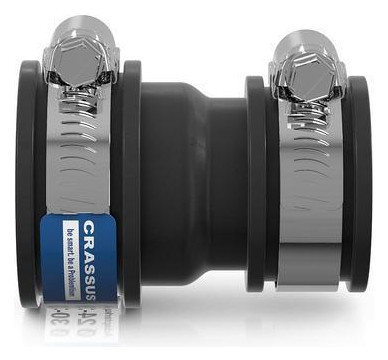 Crassus Adapterkupplung CAC 0301, 30-34/24-28 mm, 0,6 bar