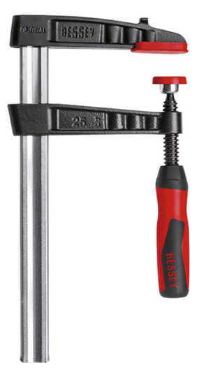 BESSEY-Temperguss-Schraubzwinge mit 2K-Heft TG - 100x50 mm