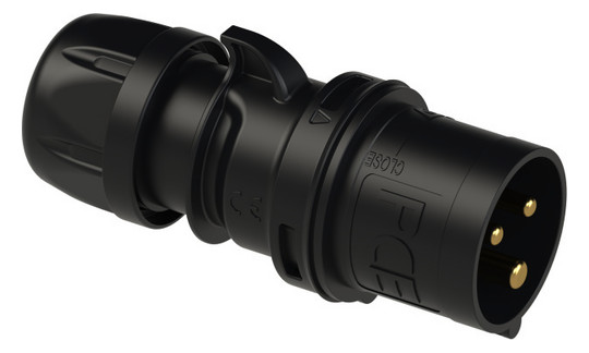 CEE-Stecker 32A 3p 6h SHARK       023-6x 